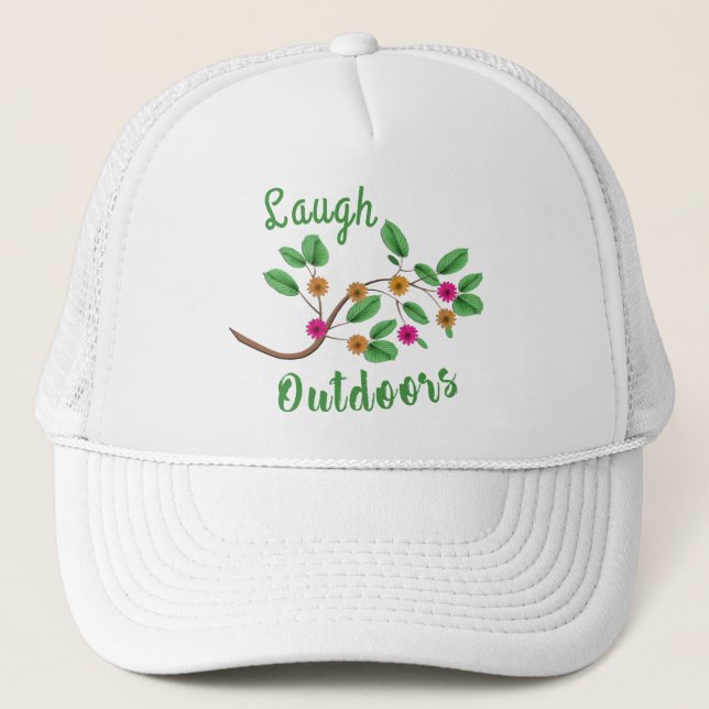 Gorra De Camionero Laugh Outdoor (Anverso)