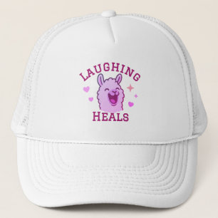 Gorra De Camionero Laughing Heals Llama Trucker Hat