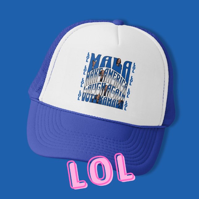 Gorra De Camionero Laughing Kamala (Subido por el creador)
