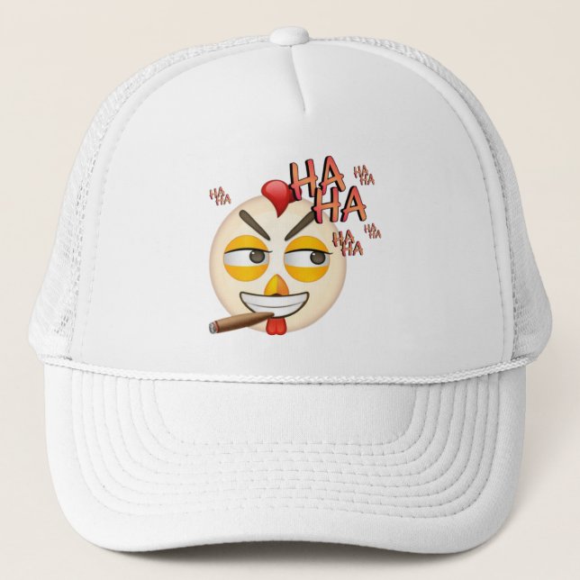 Gorra De Camionero Laughter Emoji T-Shirt (Anverso)