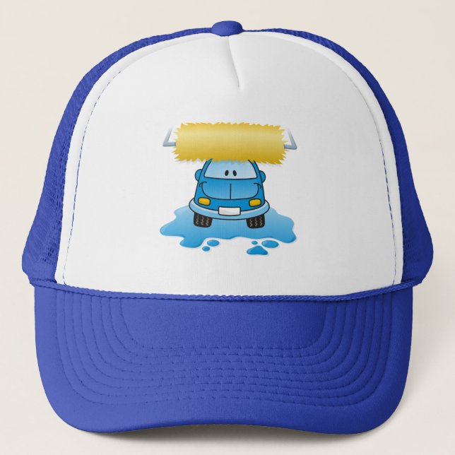 Gorra De Camionero Lavado de coches (Anverso)