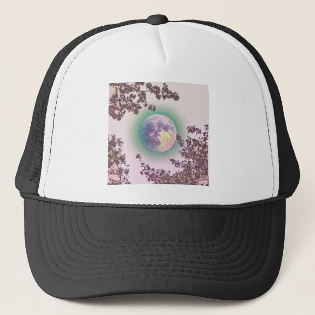 Gorra De Camionero Lavender Moon (Anverso)