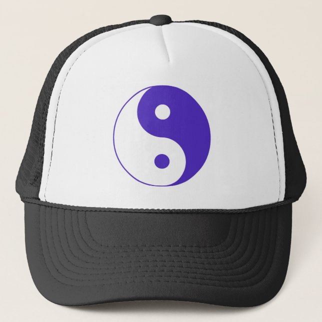 Gorra De Camionero Lavender Purple Yin-Yang (Anverso)