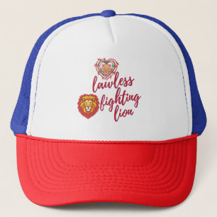Gorra De Camionero Lawless fighting lion