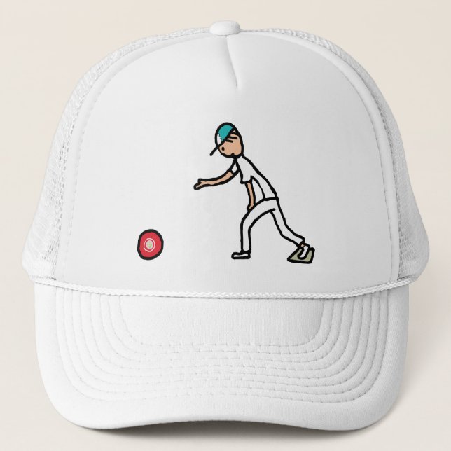 Gorra De Camionero Lawn Bowls (Anverso)