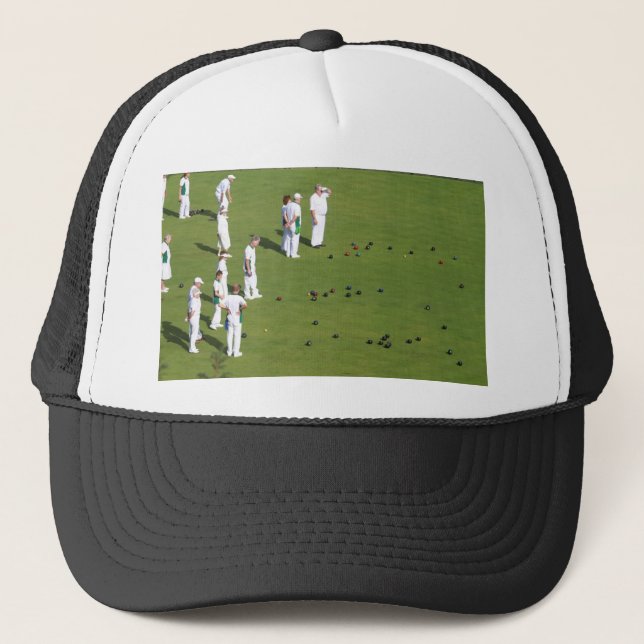 Gorra De Camionero Lawn Bowls England (Anverso)