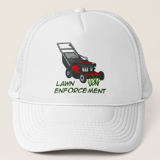 Gorra De Camionero Lawn Enforcement (Anverso)