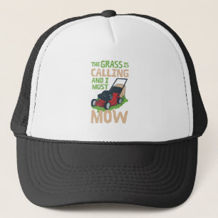 Gorra De Camionero Lawn Mower Lawn Care