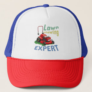 Gorra De Camionero Lawn Mowing Expert
