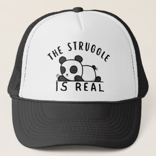 Gorra De Camionero Lazy Panda La Lucha Es Real