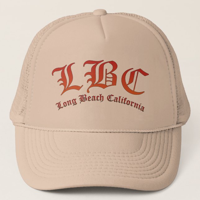 Gorra De Camionero LBC - Long Beach California (Anverso)