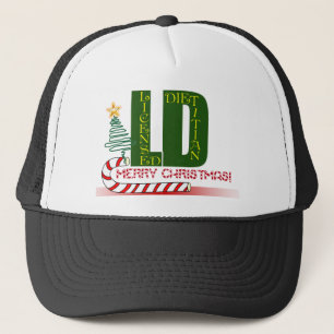 GORRA DE CAMIONERO LD MERRY CHRISTMAS - DIETITIANO CON LICENCIA