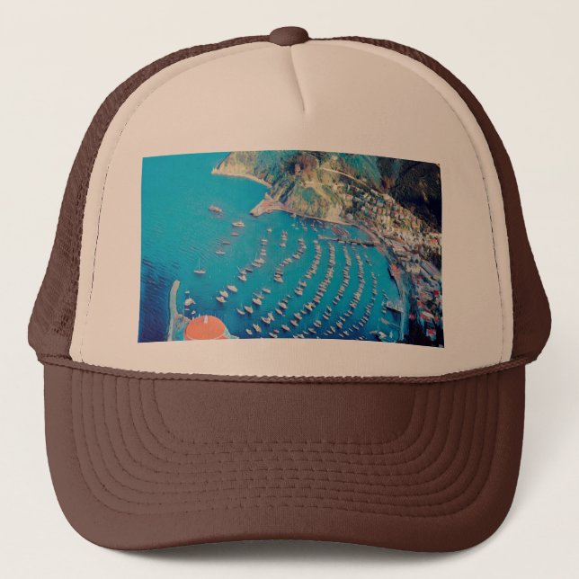 Gorra De Camionero ldp SANTA CATALINA Island - California - puerto (Anverso)
