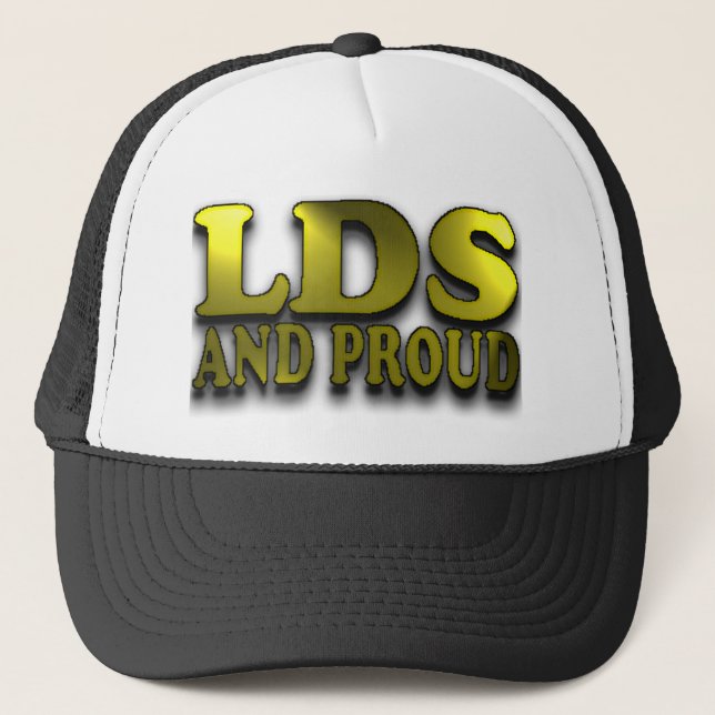 Gorra De Camionero LDS y orgulloso (Anverso)