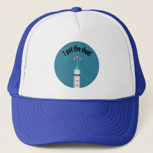 Gorra De Camionero Le dieron la enhorabuena por la vacuna Covid 19