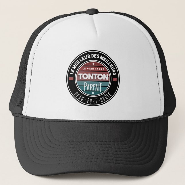 Gorra De Camionero Le véritable tonton parfait (Anverso)