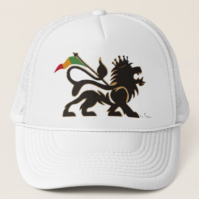 Gorra De Camionero Leão Reggae (Anverso)