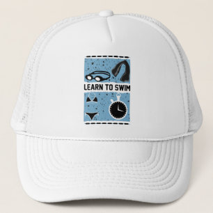 Gorra De Camionero Learn to Swim with This Lovely design