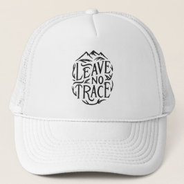 Gorra De Camionero Leave no trace camping hiking