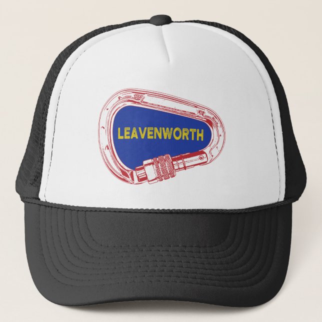 Gorra De Camionero Leavenworth Climbing Carabiner (Anverso)