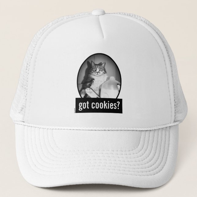 Gorra De Camionero Leche de gato de jug (Anverso)
