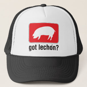 Gorra De Camionero Lechon conseguido - rojo