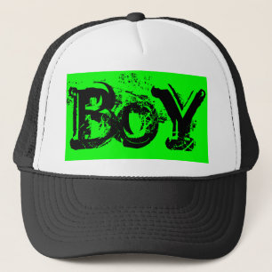 Gorra De Camionero lechón negro grunge BOY  