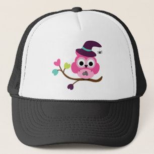 Gorra De Camionero Lechuza Cute Halloween
