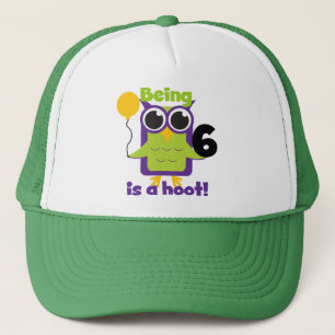Gorra De Camionero Lechuza Hoot 6ª camisetas de cumpleaños y regalos
