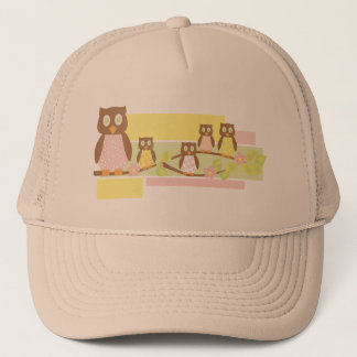 Gorra De Camionero Lechuzas y búhos II