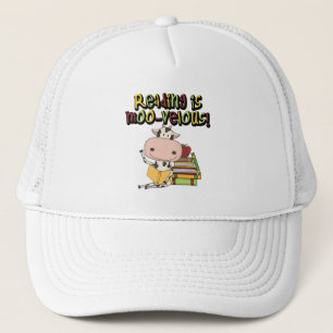 Gorra De Camionero Leer es Moo-velous