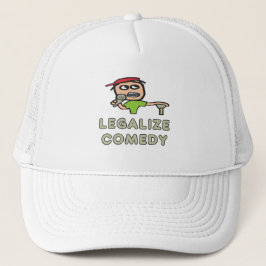 Gorra De Camionero Legalizar la comedia