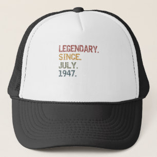 Gorra De Camionero Legendario desde julio de 1947