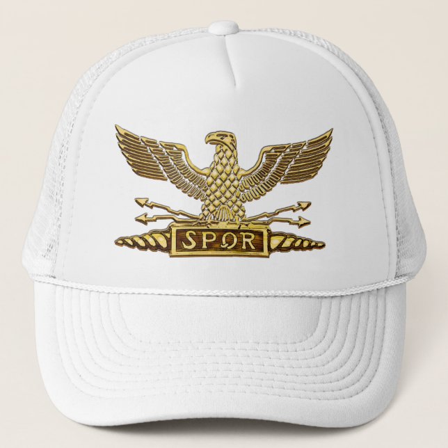 Gorra De Camionero Legión romana de Eagle del oro (Anverso)