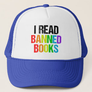 Gorra De Camionero Leí libros prohibidos Arcoíris