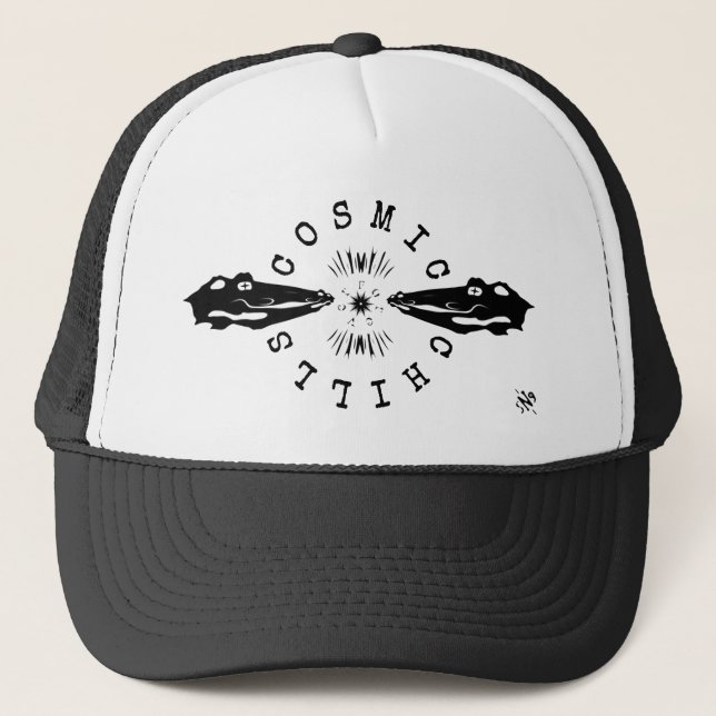 Gorra De Camionero Lema de escalofríos reptiles v1 (Anverso)