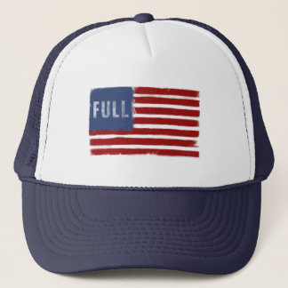 Gorra De Camionero Lema de la Anti-Inmigración - casquillo de la