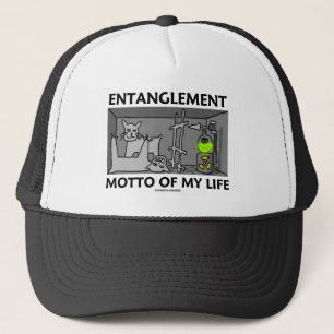 Gorra De Camionero Lema del enredo de mi vida (la física de Quantum)