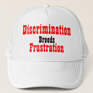 Gorra De Camionero lemas contra la discriminación