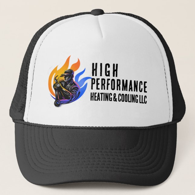 Gorra De Camionero Lemas de HVAC (Anverso)