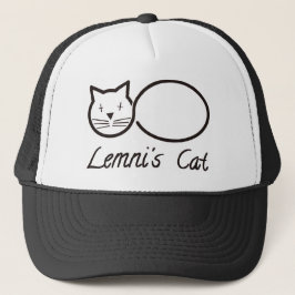 Gorra De Camionero lemniscate le chat de lemni