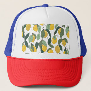 Gorra De Camionero Lemon Tropical: Brillante Viña sin Marea