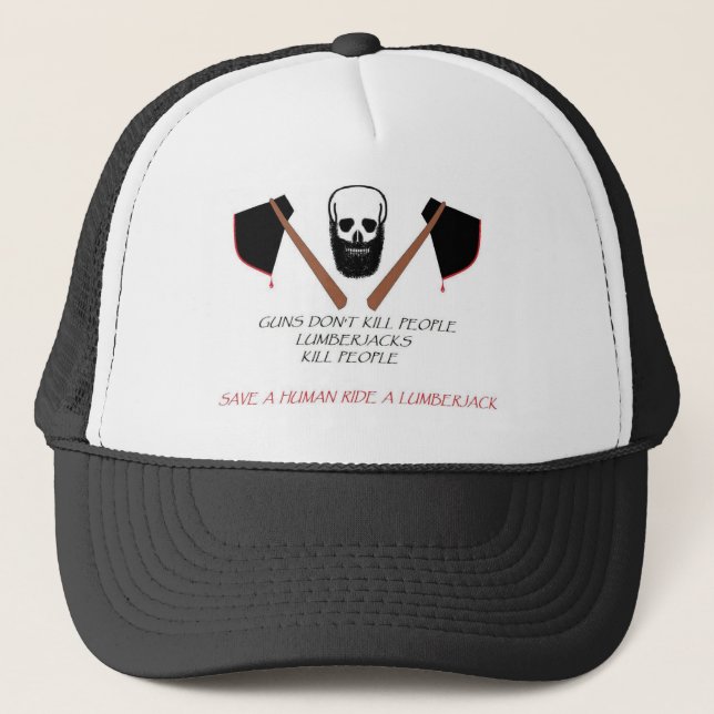 GORRA DE CAMIONERO LEÑADOR (Anverso)