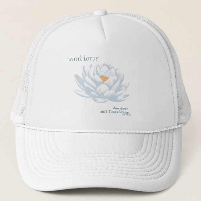 Gorra De Camionero Lentamente abajo, Ain't Times Square - El Lotus bl (Anverso)