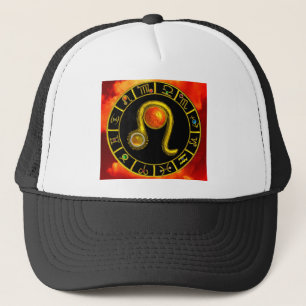 Gorra De Camionero LEO, Golden, Zodoac Birthday Jewel
