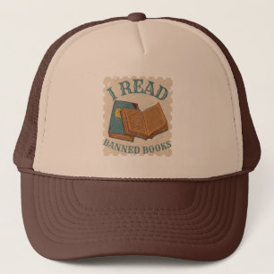 Gorra De Camionero leo libros prohibidos amante de libros antiguos
