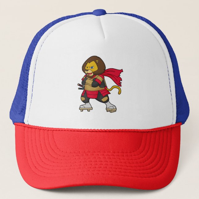 Gorra De Camionero León como guerrero con Cabo (Anverso)