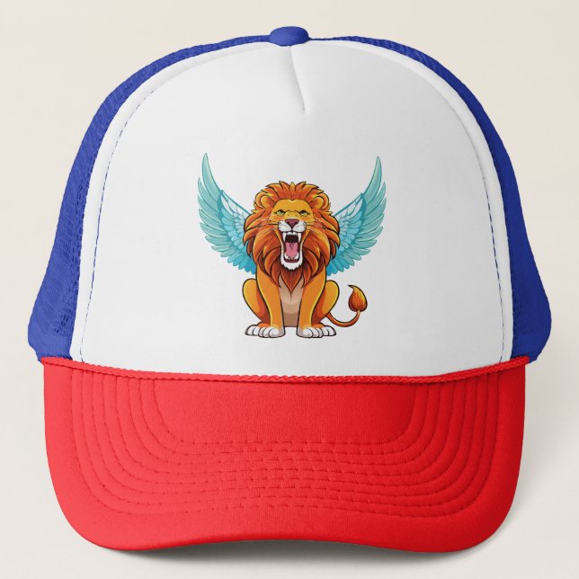 Gorra De Camionero León con alas (Anverso)