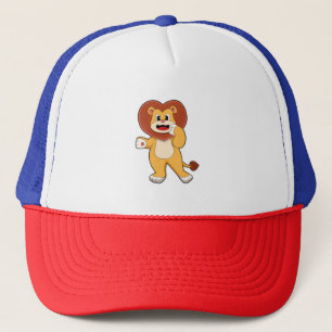 Gorra De Camionero León con corazón