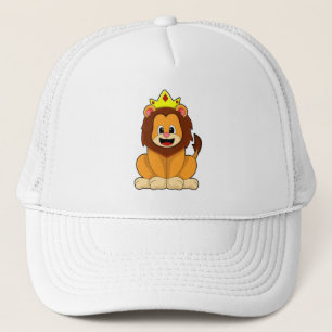 Gorra De Camionero León con corona